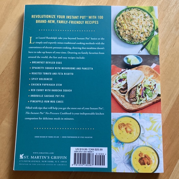 The Instant Pot No-Pressure Cookbook by Laurel Randolph - Picture 2 of 6
